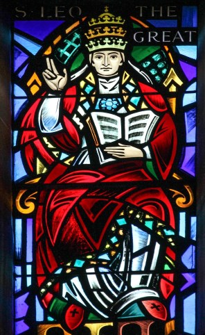 교황 성 대 레오 1세_photo by Lawrence OP_in the Cathedral of Mary Our Queen in Baltimore_Maryland USA.jpg